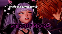 Under The Witch Gothic - Stirrup Socks