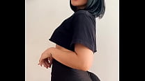 Hot Instagram babe with big ass
