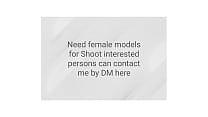 Need models for shoot