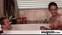 Soapy Massage End With a Big Cumshot 21