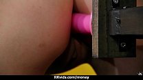 Sex for cash turns shy girl into a slut 11
