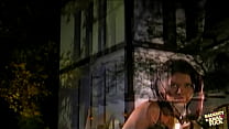 Lia Ponce & Linda Houston having hardcore sex in a gang bang with a Viking guy and a Latin guy
