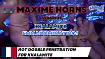 Avec khalamite et Emmadominatric1, on ne fait pas les choses à moitié Sexe hardcore, cumshot explosif, et une scèn...