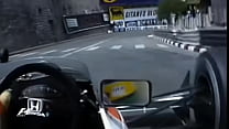 Senna corre em Mônaco