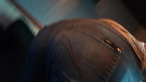 Ass in tight jeans