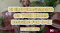 Bi Encouragement: On Your Knees Begging For Cock VR