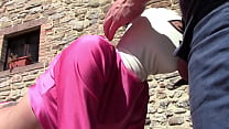 Outdoor MILF 3 Scenes: Blowjob, Bondage, and Creampie