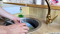 Lady Lyne Blowjob Reward for Doing the Dishes