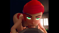 Gwen Tennyson Giving Blowjob