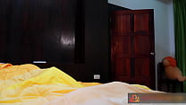 Christmas amateur double penetration with sex doll and cum on face