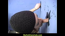 Gloryhole dick sucking 9
