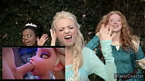 Elsa vs Snowhite whore contest