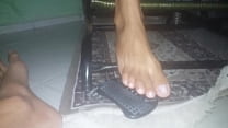 Gravei os pezinhos lindo da paty ma
