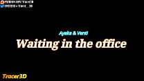 Waiting in the office Ayaka & Venti [Tracer]