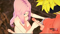 Naruto Hentai - Sakura gives Naruto a handjob and then fucks him - Asian Japanese Manga Anime Hentai 3D Porn