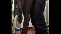 Screenshot Milf gets fucke d while ironing in heels and c  in heels and cum