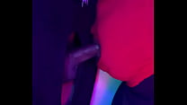 This man played in the back of my throat for 8 minutes. At the end he braced himself on the door and his nut d ...