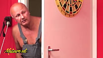 Hot Teen Blonde Gets Gangbanged & Pissed On By Three Dirty Workers