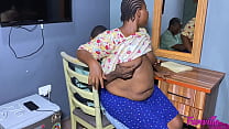 African student visits and fucks his fat ass teacher at home