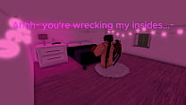 XXXBLOX - Vampire fucks his girlfriend after party.