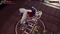 The Cat VS Tabby Thick (Naked Fighter 3D)