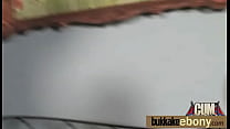 Hot ebony chick love gangbang interracial 20