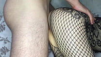 He fucks her tight pussy doggy style but creampies her missionary!