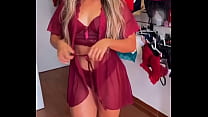Luanaaciolli novinha se exibindo de lingerie