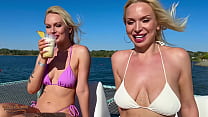 Blonde Hoes Greta Foss & Vera Jarw Milk Mr. Texas's Thick Dick!