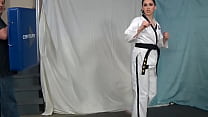 Frances Marino is a 4th degree black belt. She demonstrates different styles of kicks that can fend off an attacker. You c...