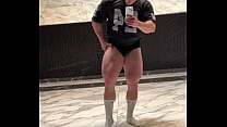 Pumped legs after workout is the best feeling Lets go to check my New account ️