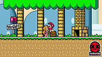 Pixelated Princess Peach Rocks Super Mario's World! by Mayin