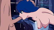 Bluehead girl sci-fi deepthroat