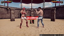 Anita Cok VS Gigi (Naked Fighter 3D)