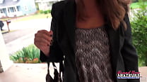 Sexy Busty Brunette Lilly M Gets Her Pussy And Tight Butt Hole Fucked!