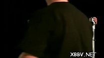 Seductive bombshell is riding her favorite sex toy