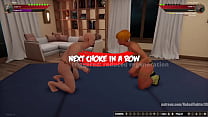 Johan VS Karen Krash (Naked Fighter 3D)