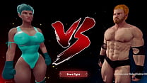 Cindy VS Vilkor (Naked Fighter 3D)