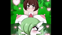 Pkmn trainer futa Gardevoir blowjob