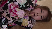 Kinky Japanese girl sucks cock sloppily craving intense passion session