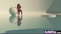 Curvy Big Wet Oiled Ass Girl Anal Fucked mov-20