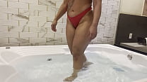 sensualizando na banheira