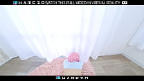 Horny Japanese girl Miu Aikawa shows off her sexy body to her new boyfriend in VR.