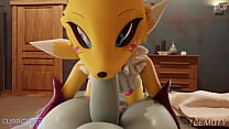 Renamon Blowjob