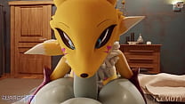 Renamon Blowjob