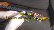 Shibari - Tutorial 1 Amarra de Coluna Simples