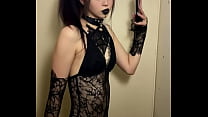 Goth Teen Selfie (AI)