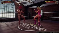 Bruna VS Bambi Bimbo (Naked Fighter 3D)