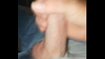 Playing with my cock