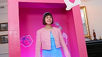 Doll with character: Brown-haired Barbie shows what she's capable of